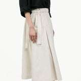 Two Way Midi Skirt - Ivory - G R A Y E