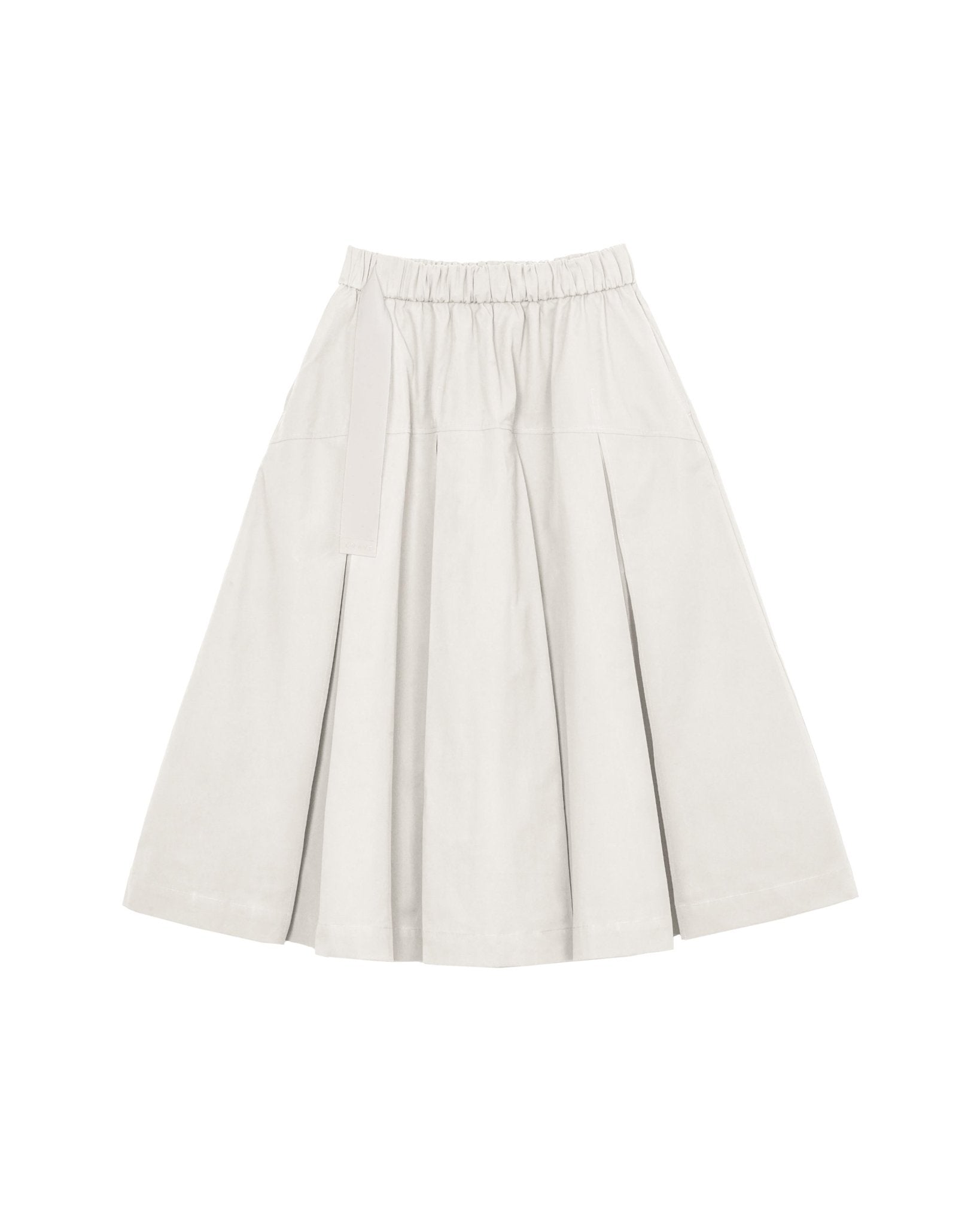 Two Way Midi Skirt - Ivory - G R A Y E