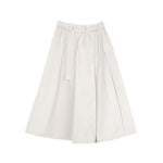 Two Way Midi Skirt - Ivory - G R A Y E