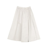 Two Way Midi Skirt - Ivory - G R A Y E