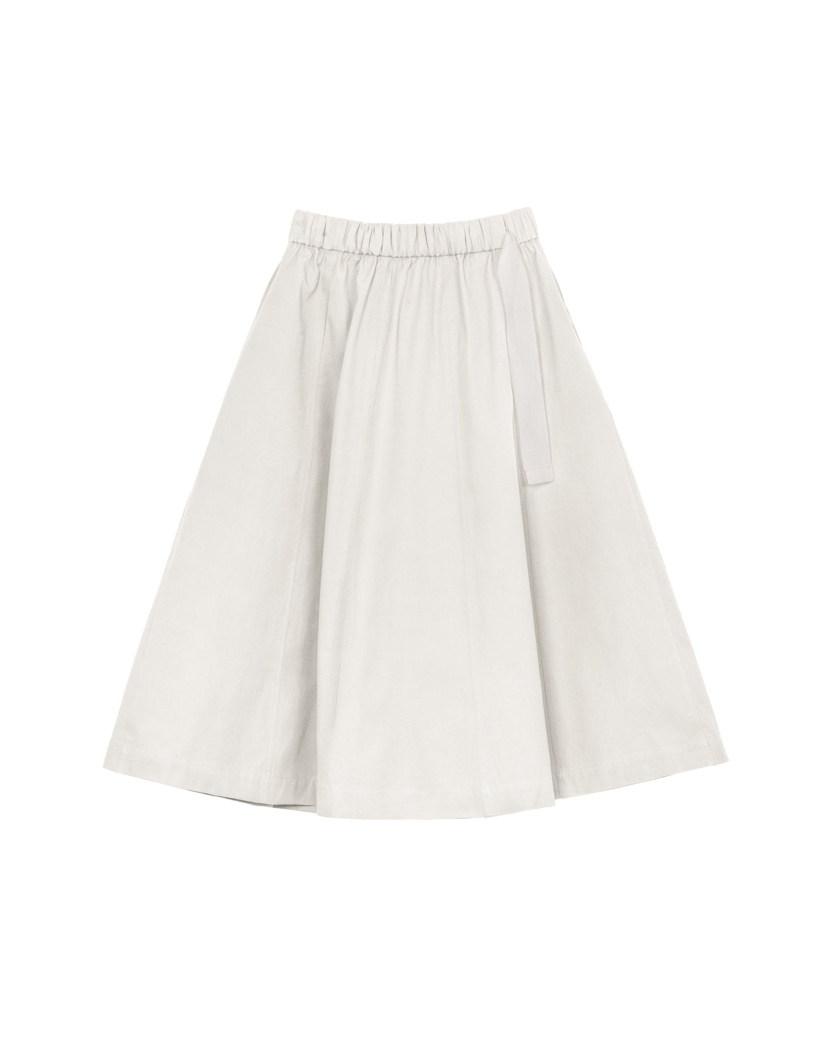 Two Way Midi Skirt - Ivory - G R A Y E