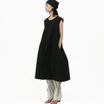 Vessel Cocoon Dress - G R A Y E