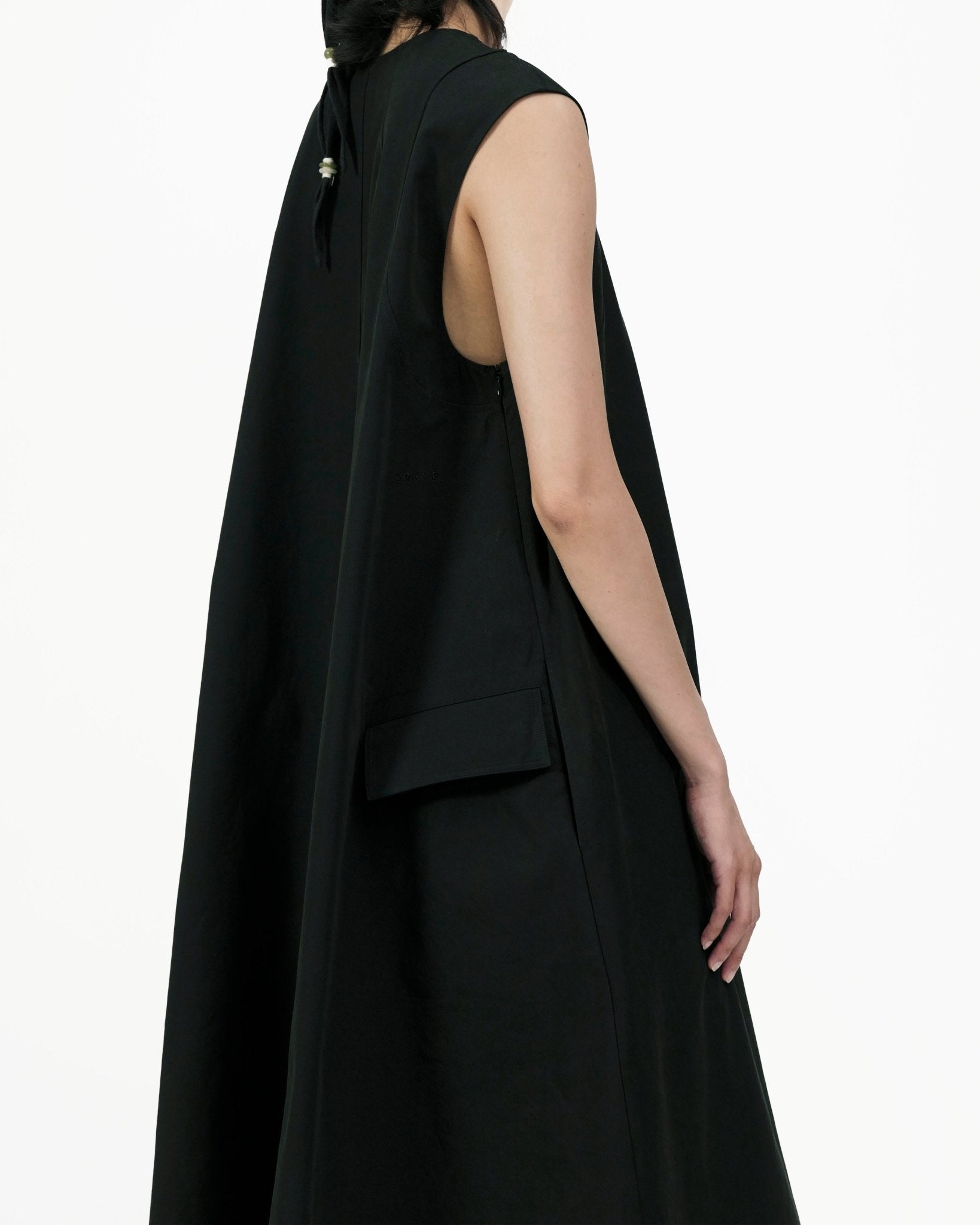 Vessel Cocoon Dress - G R A Y E