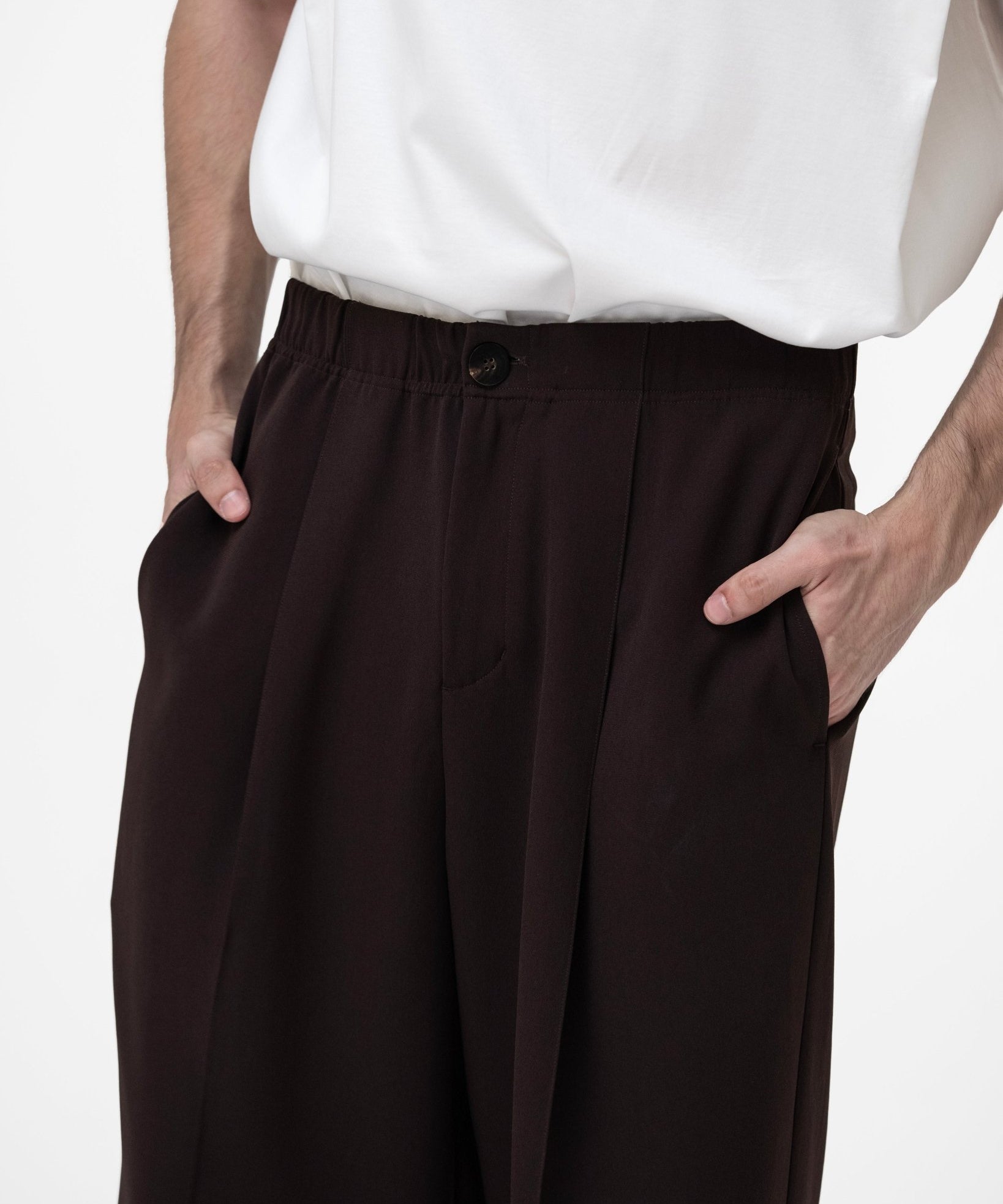 Wayfarer Tailored Pants - Sienna Plum - G R A Y E