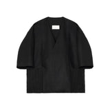 Wrapped Button Kimono - G R A Y E