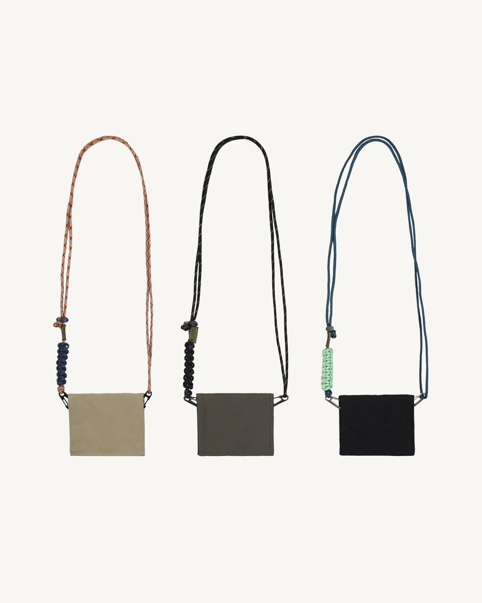 GRAYE Singapore Unisex Fashion Brand - Compact Bi-fold Wallet + ROKI