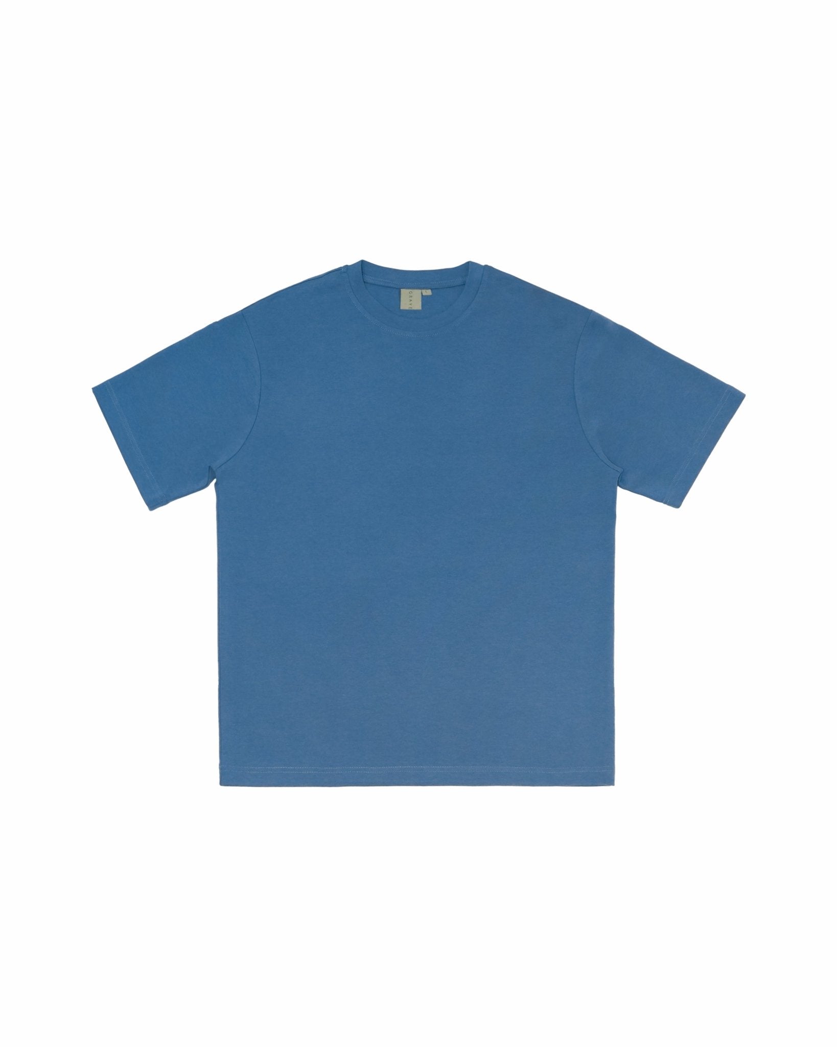 Cupro Tee - Indigo Blue - G R A Y E