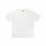 Cupro Tee - Melange White - G R A Y E