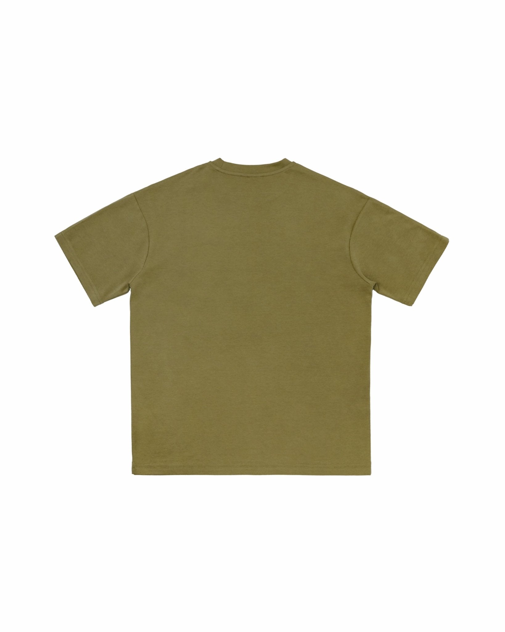 Cupro Tee - Olive Green - G R A Y E