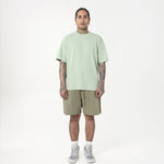 Cupro Tee - Pistachio Green - G R A Y E