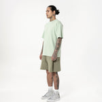 Cupro Tee - Pistachio Green - G R A Y E