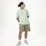 Cupro Tee - Pistachio Green - G R A Y E
