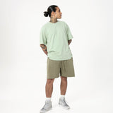 Cupro Tee - Pistachio Green - G R A Y E