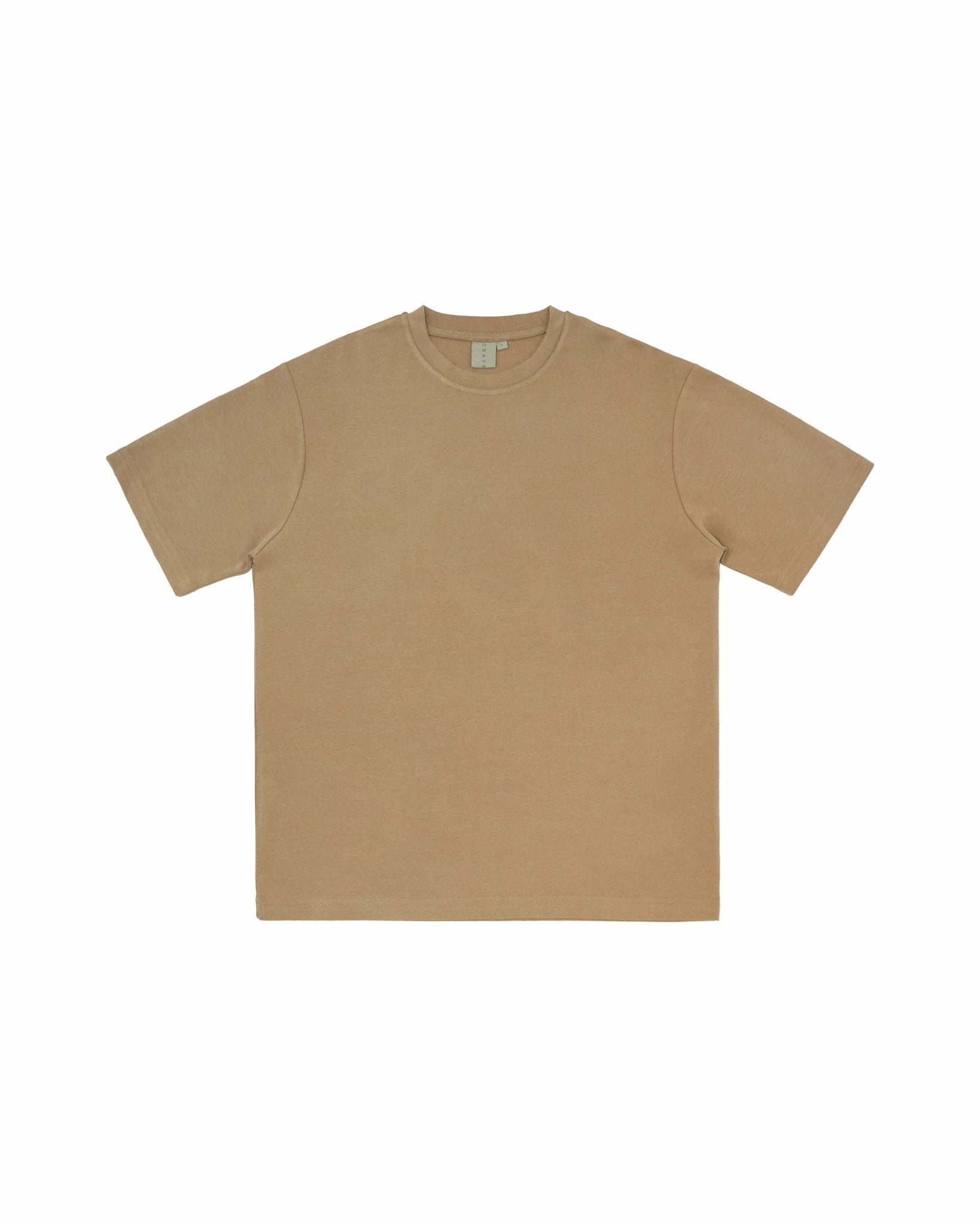 Cupro Tee - Sepia Brown - G R A Y E