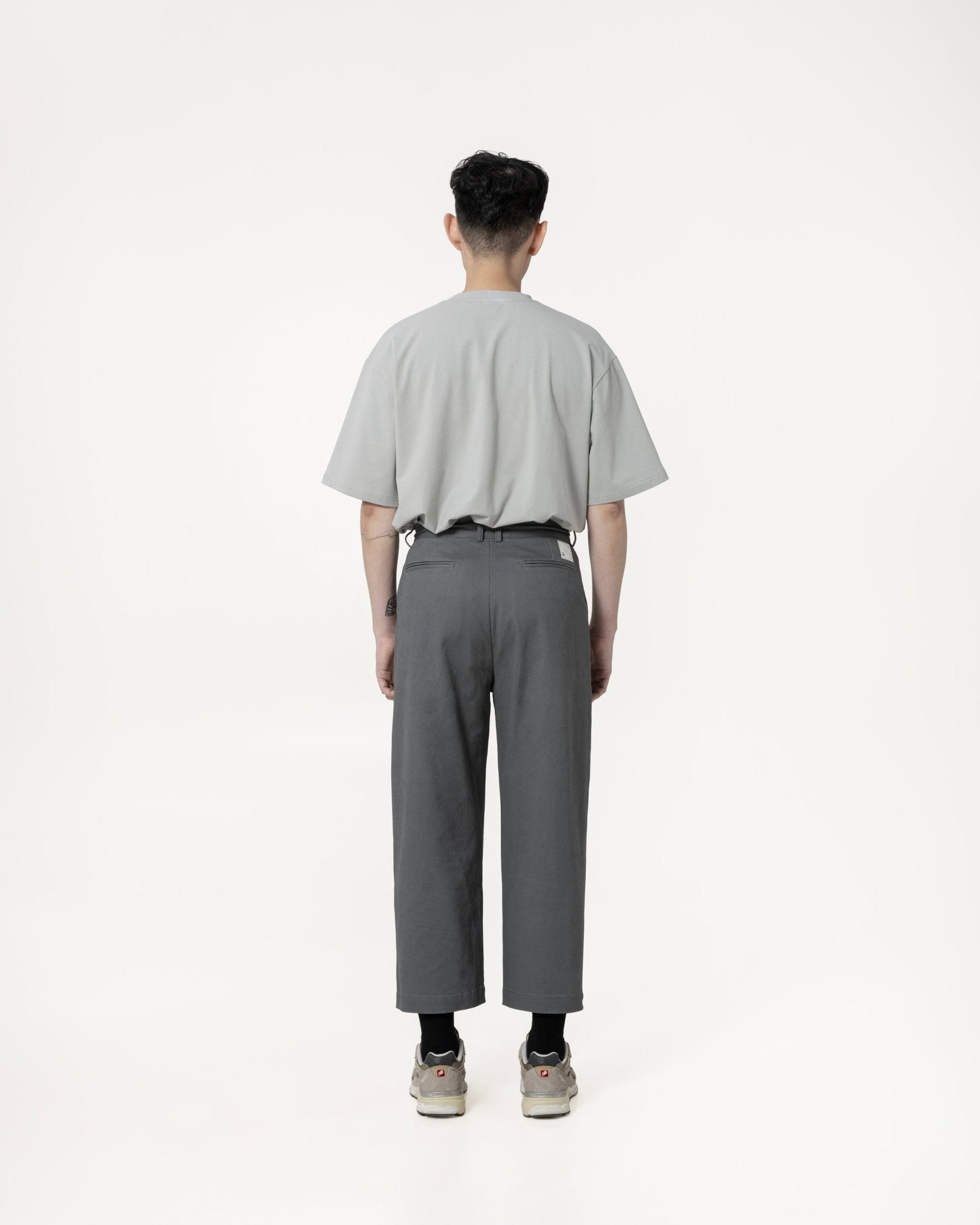 GRAYE Straight Cut Pants - Steel Gray - G R A Y E