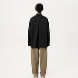 High Collar Shān - Black - G R A Y E