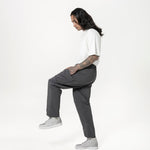 Inverse Cargo Trousers - Graphite - G R A Y E