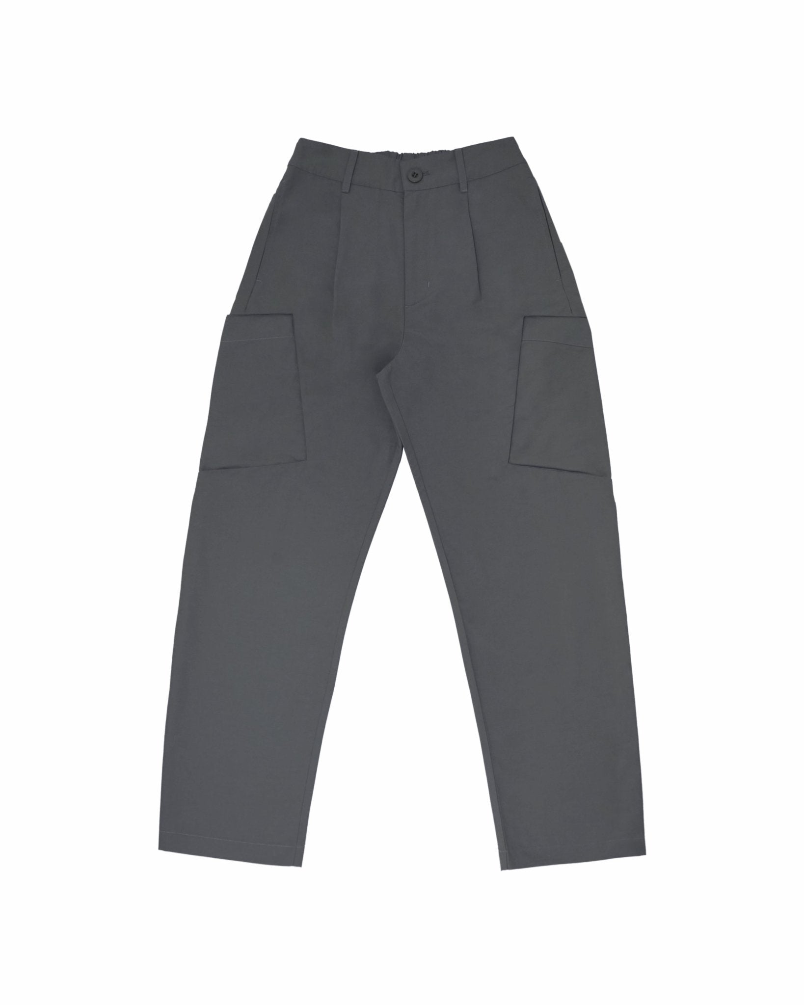 Inverse Cargo Trousers - Graphite - G R A Y E