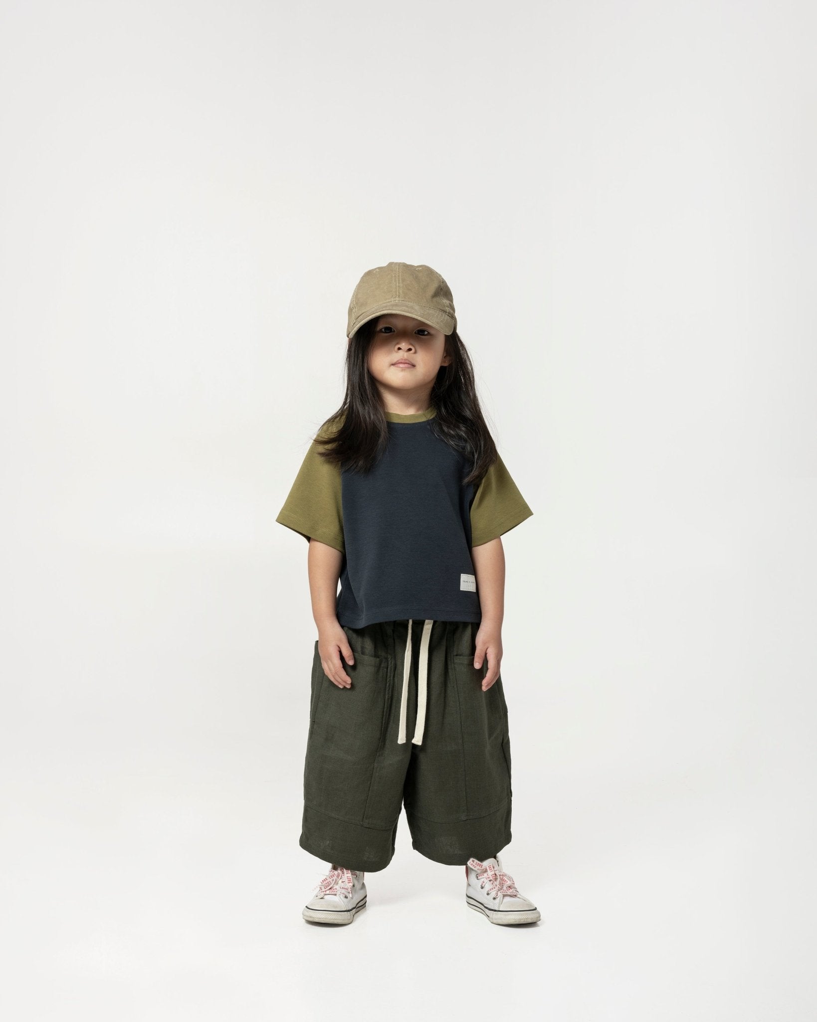 Kid's Cupro Tee - Jungle - G R A Y E