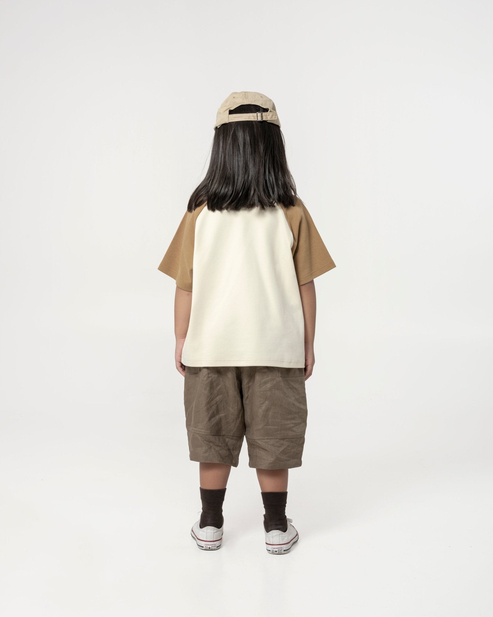 Kid&#39;s Cupro Tee - Sand - G R A Y E