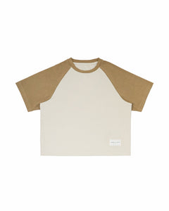 Kid's Cupro Tee - Sand - G R A Y E