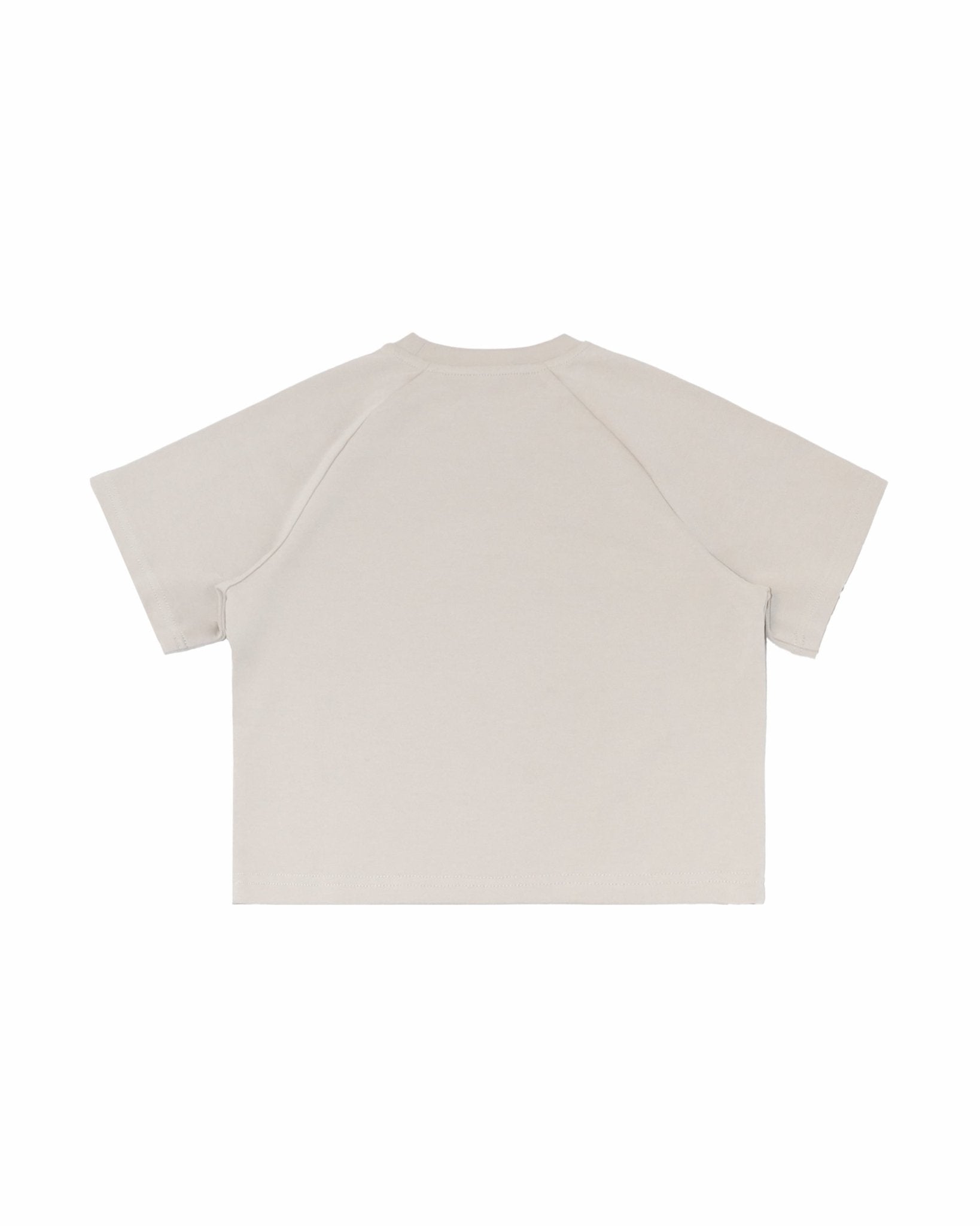 Kid&#39;s Cupro Tee - Stone - G R A Y E