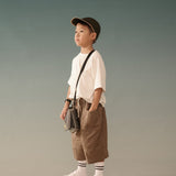 Kid's Cupro Tee - White - G R A Y E