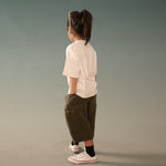 Kid's Cupro Tee - White - G R A Y E