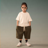 Kid's Cupro Tee - White - G R A Y E