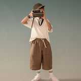 Kid's Cupro Tee - White - G R A Y E