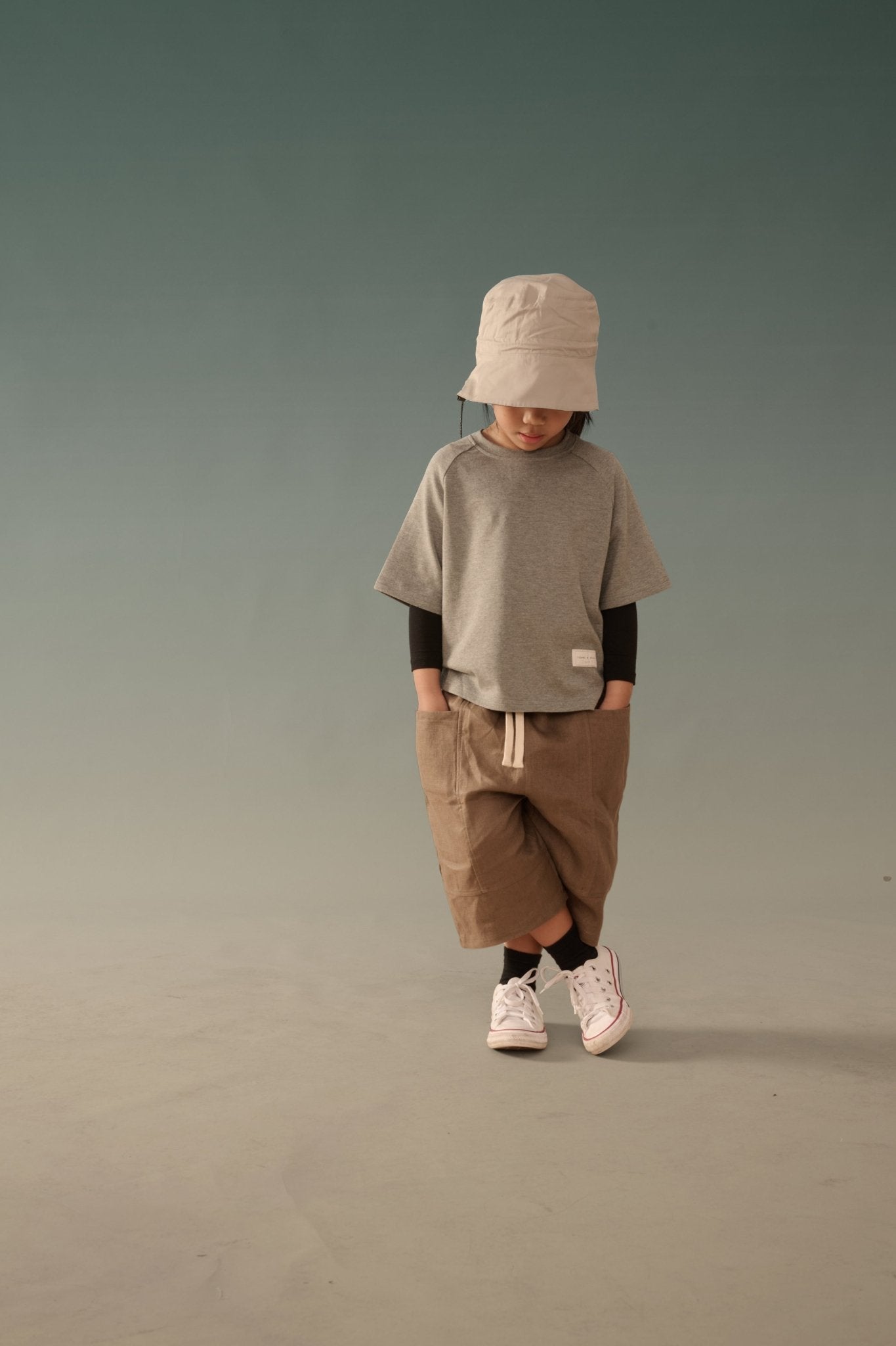 Kid&#39;s Linen Pants - Brown - G R A Y E