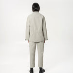 Kimono Buckle Jacket - Steel - G R A Y E