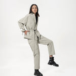 Kimono Buckle Jacket - Steel - G R A Y E