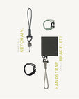 Knotted Keychain / Bracelet - G R A Y E