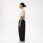 Multi-Pocket Ripstop Pants - Black - G R A Y E