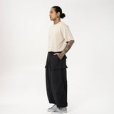 Multi-Pocket Ripstop Pants - Black - G R A Y E