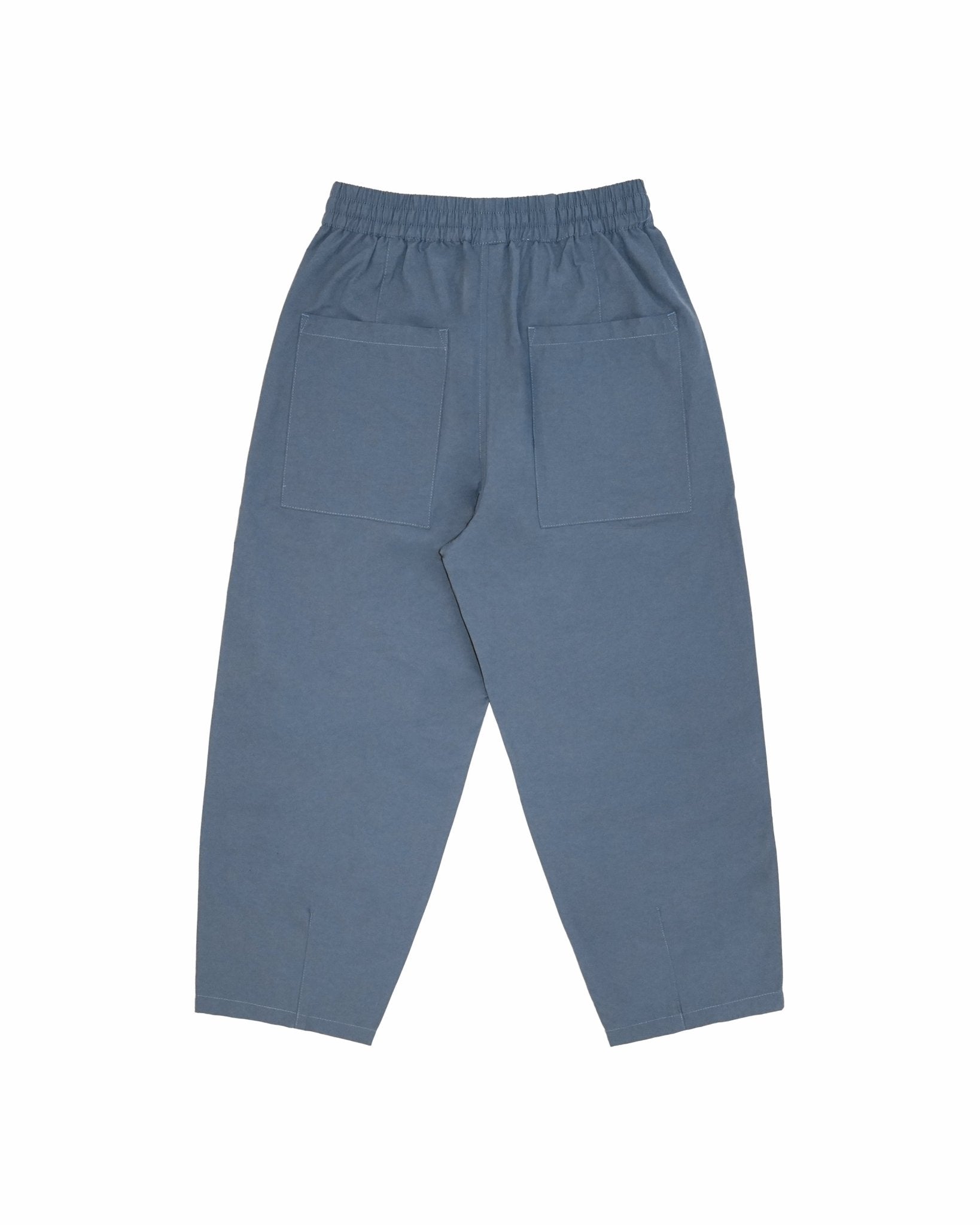 Relaxed Elasticated Trousers - Light Blue - G R A Y E