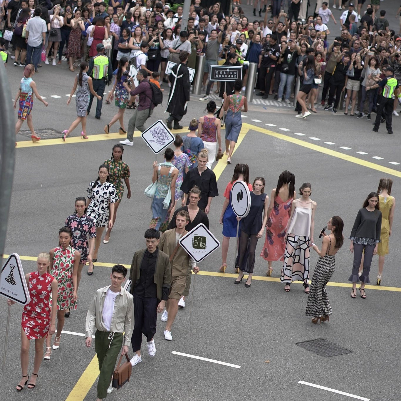 GRAYE takes on Orchard Road  x  GSS: Experience Singapore - G R A Y E