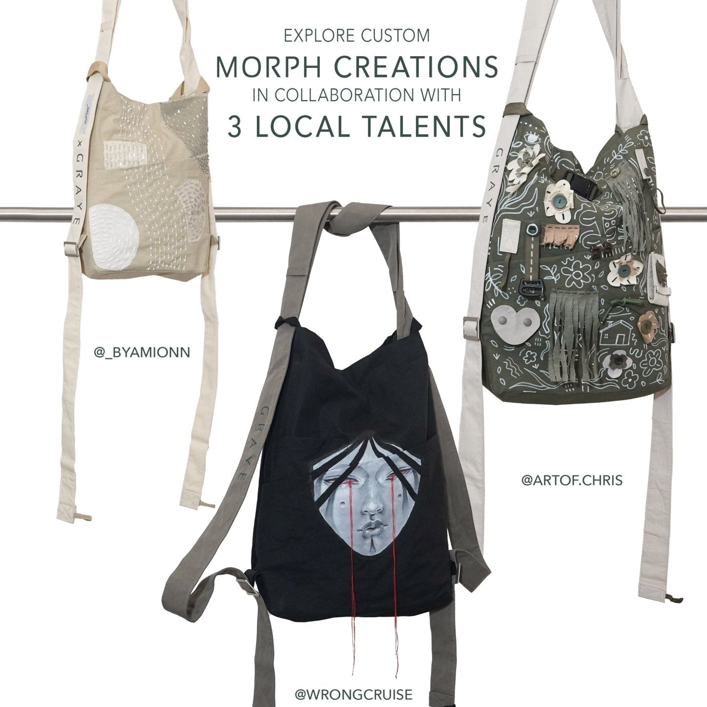 MORPH CREATIONS 2024 - G R A Y E