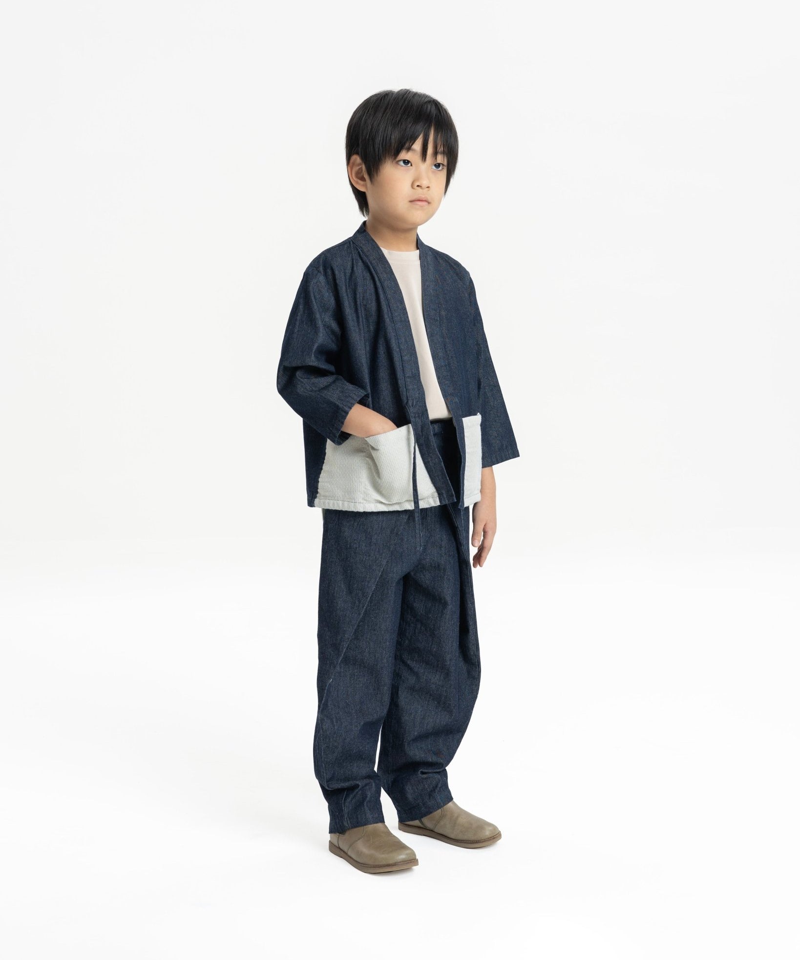 24YJ02 Kids Noragi Jacket - G R A Y E