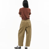 Adjustable Pleated Trousers 2.0 - Khaki