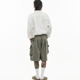 Balloon Cargo Shorts 2.0 - Sage Gray