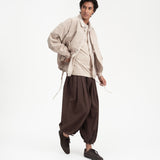 Pleated Balloon Jogger 4.0 - Mocha