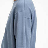 Cupro Signature Tee - Court Blue