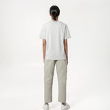 Cupro Signature Tee - Melange White