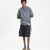 Cupro Signature Tee - Court Blue