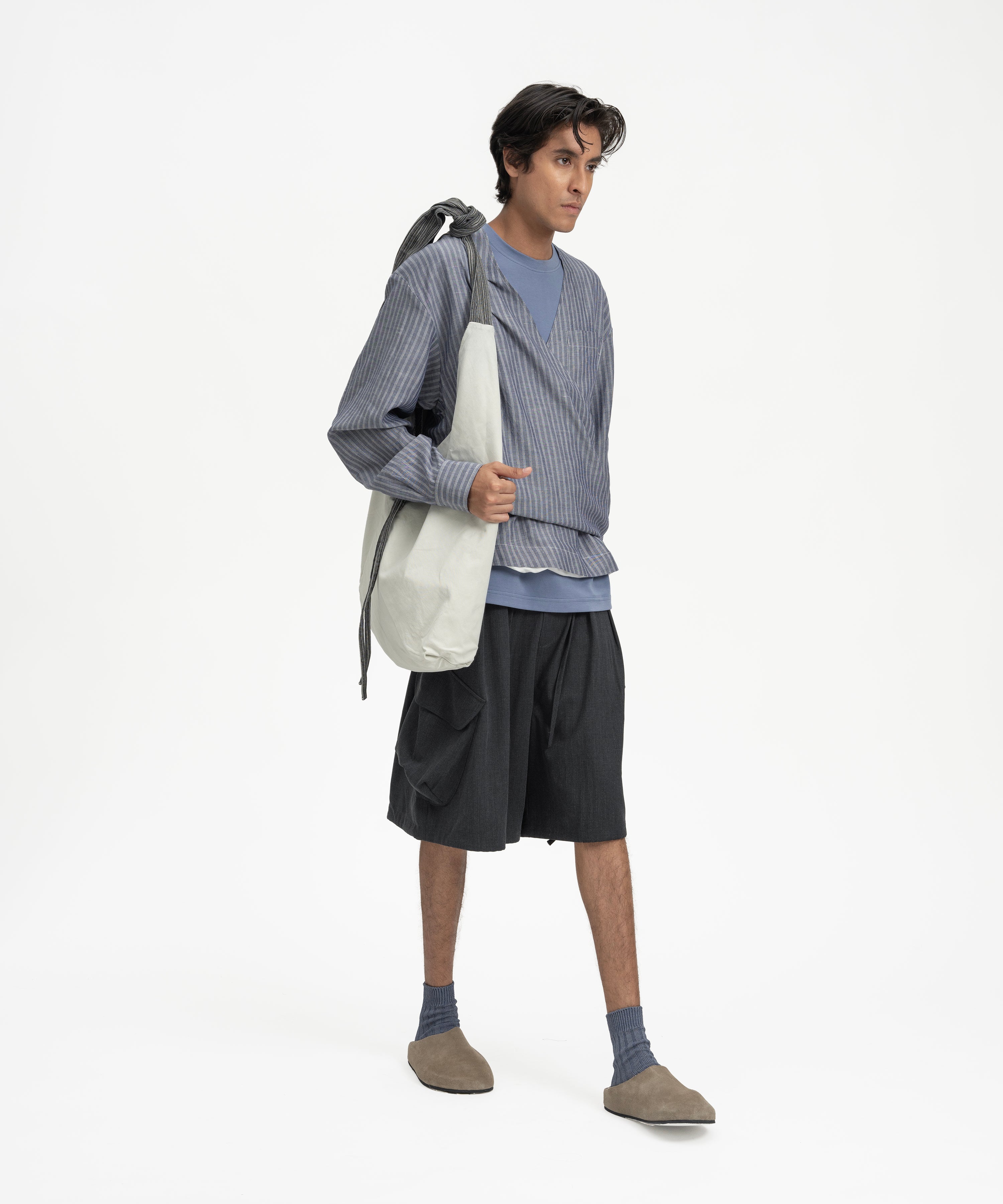 One-Piece Tsuno Bag - Denim Black
