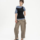 Cupro Signature Tee - Court Blue