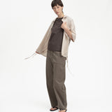 Drawstring Shirt - Blush