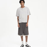 Paper Dry™ Henley Tee - Dusty Mauve